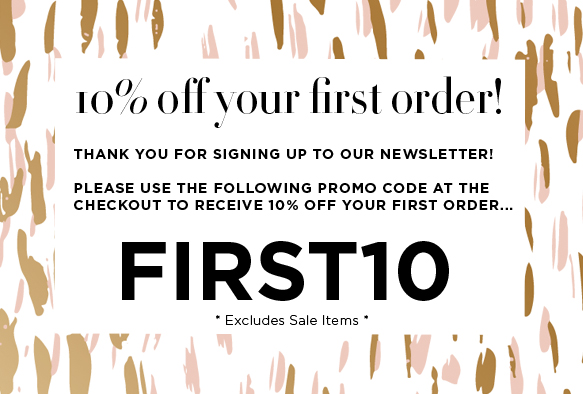 Use code FIRST10 to get 10% off your first order.